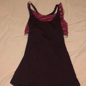 LULU built in bra tank